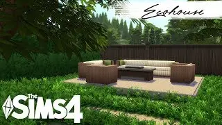 Modern Eco House | Stop Motion Speed build | The Sims 4 | NO CC