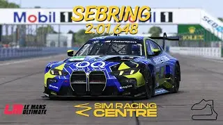 LMU Hotlap | BMW M4 GT3 EVO @ Sebring | 2:01.648 | v1.0
