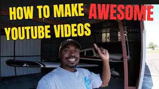 How to make amazing Aviaition Youtube Videos!