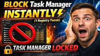 Windows Security Hardening: Lock Task Manager Access