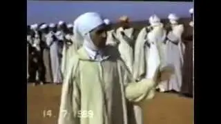 الطريقة الشيخية -  العيد الكبير 1989( دعاء الختم لسيدي الحاج الشيخ ، زاوية سيدي أحمد بن الشيخ) بركم