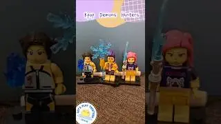 Kpop Demon Hunters 😈#Huntrix Lego Figures #rumi #mira #zoe #lego #toys #legofigure #kpopdemonhunter
