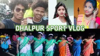 DHALPUR SPORT VLOG || Herosai || Santali vlogs video 2023 @saunaentertainment8862