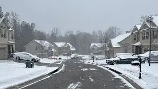 Jackson, Barrow counties see significant snowfall during winter storm