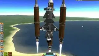 KSP 0.20.0 №2. Повторная попытка запуска шаттла [IUDEX]