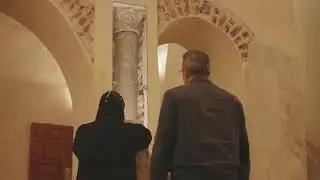 الاكتشافات الجديده بالكنيسه الاثريه بدير الانبا بيشوى بوادي النطرون