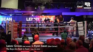 EBF Boxing - Lenny Grove (Red Corner) vs Ryan bean (Blue Corner)