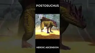 POSTOSUCHUS HEROIC ASCENSION - Jurassic World The Game #shorts  #jurassicworld
