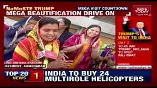 Agra And Ahmedabad Decked Up For Donald Trump's Visit | India Today Ground Report