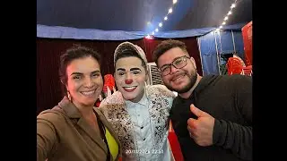 O palhaço 🤡 e os trapezistas 😱