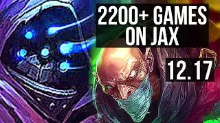 JAX vs SINGED (TOP) | 10.4M mastery, 2200+ games, 3/1/6 | KR Master | 12.17