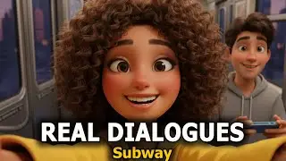 How to speak English in the Subway | English vocabulary for public transport
