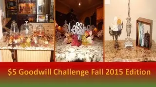 $5 Goodwill Challenge Fall 2015