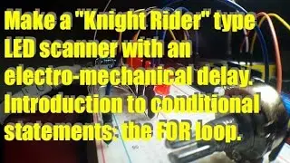 for loop and electro mechanical delay