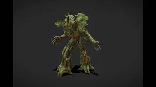 Fantasy creature Combat TreeMan01