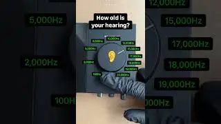 HEARING TEST: Can you hear to the end? #hearing #test #frequency