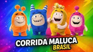 CORRIDA MALUCA dos Oddbods 😂 | Quem Vai Ganhar?