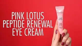 Pink Lotus Peptide Renewal Eye Cream | YENSA