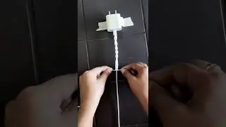 charging cable protector DIY USB cable with macrame & it looks amazing