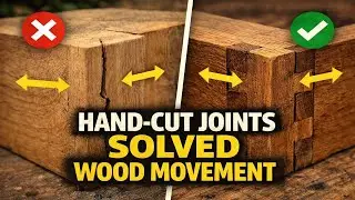 What hand cut joinery taught builders about wood movement