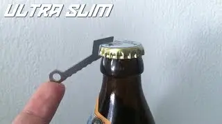 Ultra Slim Bottle Opener - Stainless Steel | Tecnology Space