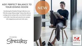 New! Stressless Dining Chairs
