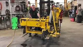 E-Z Drill Concrete Slab Drilling Machine 210B-2SRA