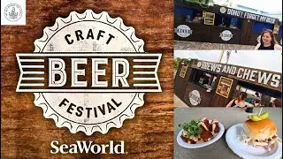 Opening Weekend of SeaWorld's Craft Beer Festival | One of the Best Food Festivals in Orlando