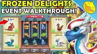 New FROZEN DELIGHTS DD Event Walkthrough! Win 500 GEMS?! - DML #1054