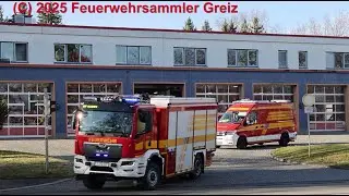 Erweiterter LZ + RTW 1 + NEF BF Zwickau uvm