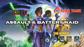DCUO Blue artifacts AnBE fire tank Mogo raid (toxic players)