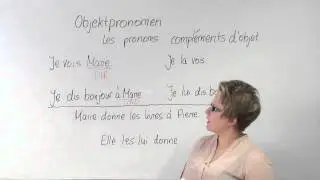 Französisch Objektpronomen - Les pronoms compléments d'object - Abitur Französisch