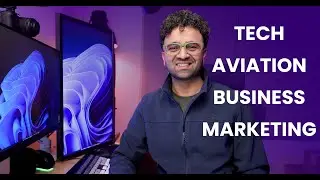 Welcome to my Channel Intro & Why Tech-Aviation-Business-Marketing Content, all on this one channel.