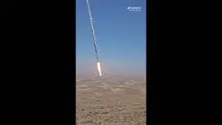 ZQ 3ロケットブースター着陸時の燃焼失敗に関する新たな映像。ゴビ砂漠、中国、2025年12月2日