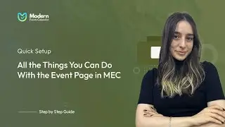 All the Things You Can Do With the Event Page in Modern Events Calendar