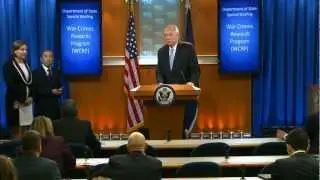 Ambassador Rapp and Assistant Secretary Yamamoto Deliver Remarks on the War Crimes Rewards Program