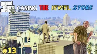 GTA V - Lester Mission 2 | CASING The Jewel Store Full Mission [HINDI] | Grand Theft Auto V #13