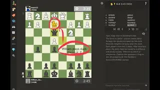 William play&rsquo;s duck chess pt 2