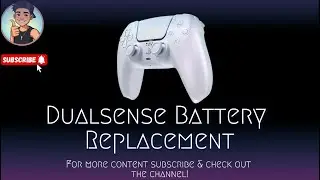 PS5 Dualsense Battery Replacement