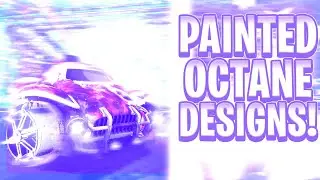 TOP 10 PAINTED OCTANE DESIGNS OF ALL TIME!! (Rocket League Car Designs)
