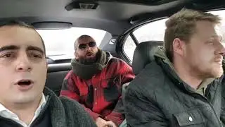 Пограничная ZONA LIVE на пути в Атоци. За кадром. Гимн Грузии.