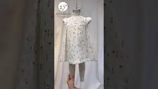 Wildflowers Organic Muslin Baby Dress - Viverano