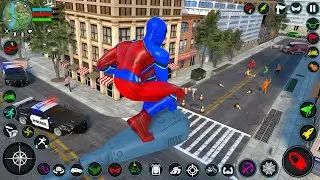Spider Flying Rope Hero | Gameplay