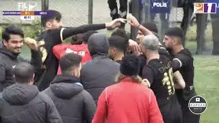 BELEDİYE DERİNCESPOR : 0 - AMEDSPOR : 2 / GENİŞ MAÇ ÖZETİ