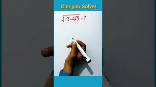 Simplifying Algebraic Square Root Math Expression #shorts​ #algebra​ #maths​ #simplification​