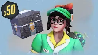 Opening 50 Overwatch Anniversary Boxes (No commentary)