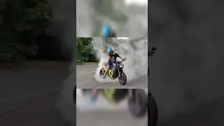 MT-09 BURNOUT 💣🔥