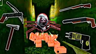 Trying To Kill Spider Granny Angelina | How To Kill Angelina