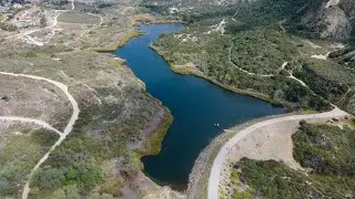 Lake Calavera 4K Drone Footage