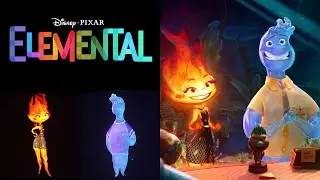 ELEMENTAL | Кадры с выставки D23 Expo, актёры озвучки, персонажи, подробности сюжета, первый взгляд и концепт-арт